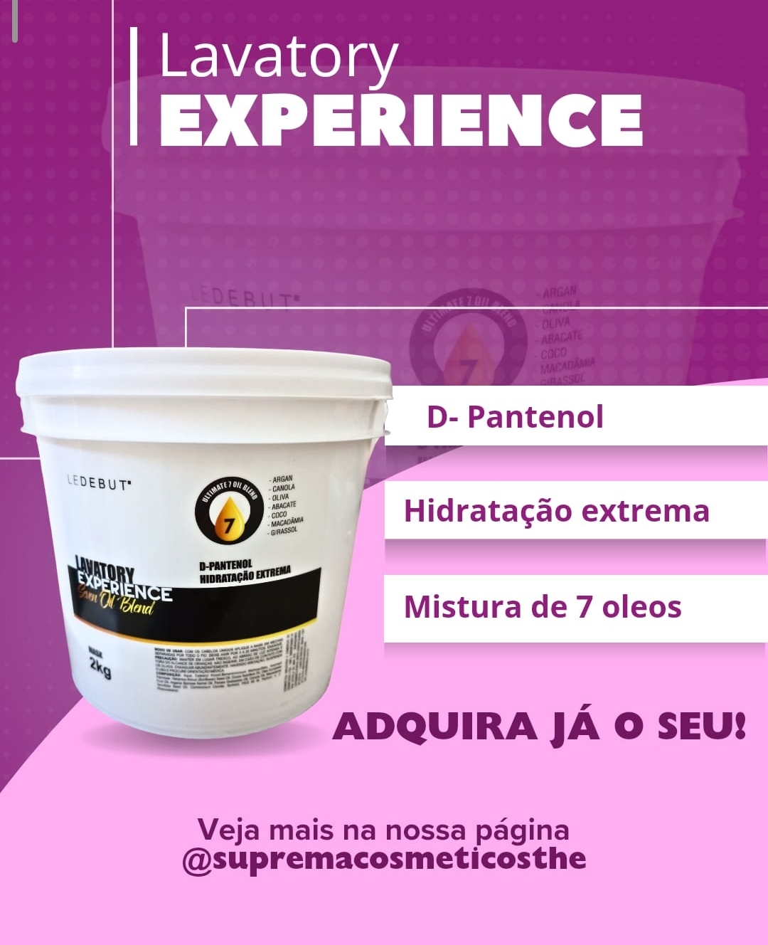MASCARA 2KG BLEND 7 OLEOS 150/120